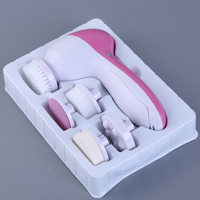 Five-in-one face washing machine household cleansing instrument beauty instrument face washing artifact pore cleaner electric face washing brush gift