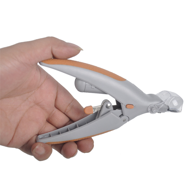 Pet nail clippers with lights cat nail clippers dog nail clippers a generation of cross-border pet beauty supplies