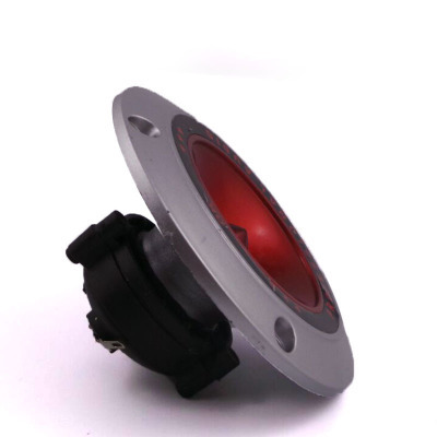 Factory direct supply external silver internal red 338 piezoelectric wooden box tweeter speaker decorative Piezoelectric