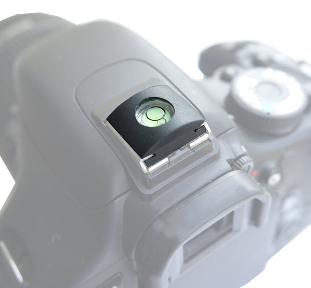 Calio hot shoe level meter hot shoe dust cover universal SLR camera hot shoe level meter