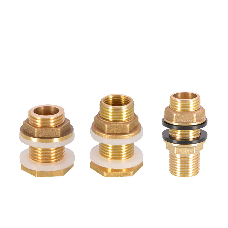 4 points double outer wire water tank joint 6 points outer tooth stainless steel water tower interface oil tank 1 inch inner and outer wire drainage fittings