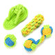 Factory spot new pet toy combination set pet cotton rope toy dog toy bite resistant dog toy