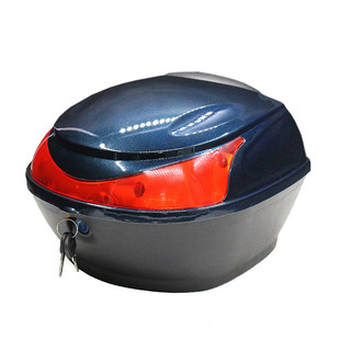 Factory wholesale motorcycle tail box electric car trunk universal small bicycle tail box storage box toolbox