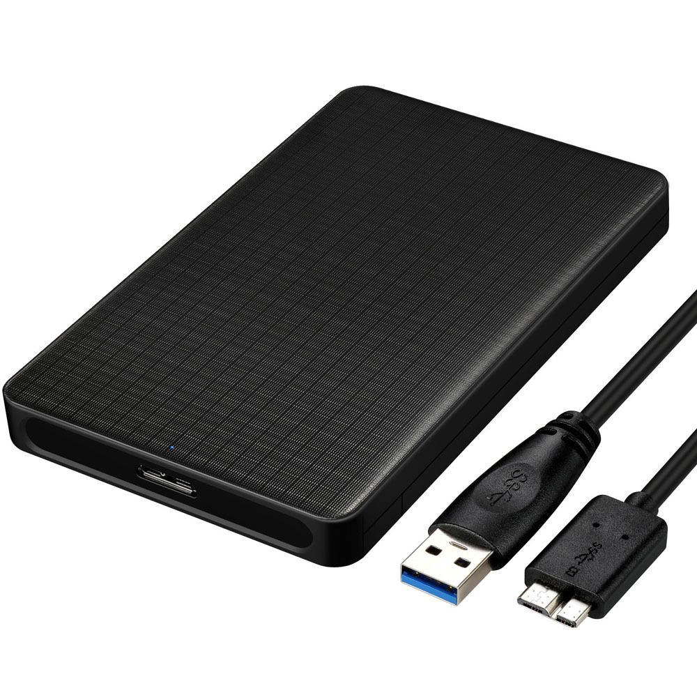 2.5 inch SATA hard disk box usb3.0 mobile hard disk box SSD slide installation mesh texture mobile hard disk box