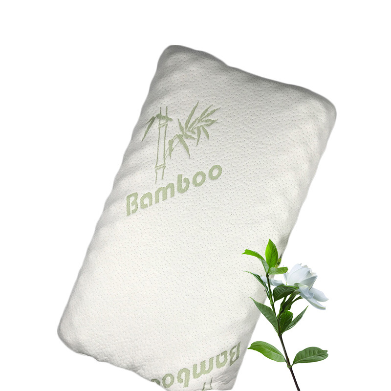 Factory direct wholesale latex pillow pillowcase bamboo fiber air cotton super soft memory pillowcase OEM customization