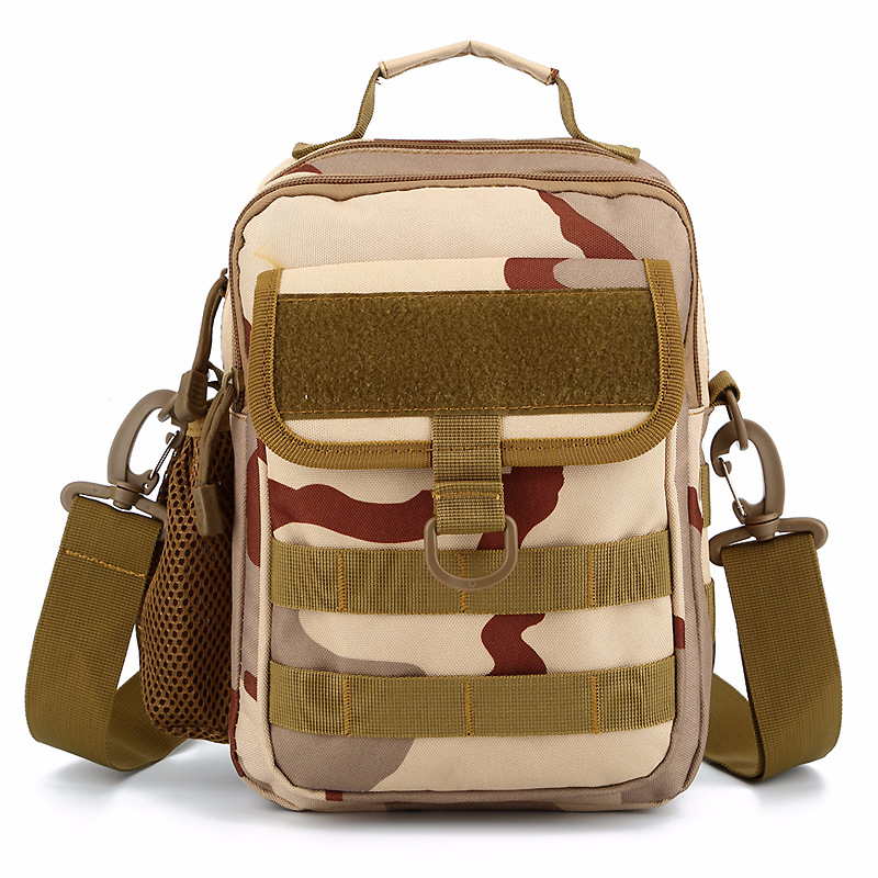 Apron outdoor waist bag sports shoulder bag tactical camouflage shoulder bag wear-resistant waterproof factory wholesale