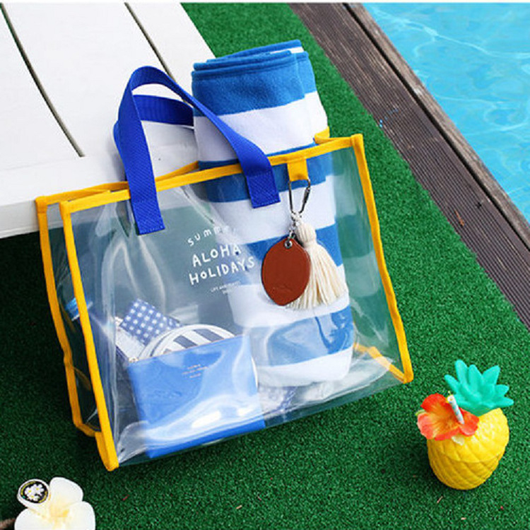 Multi-functional dry and wet separation bag environmental protection PVC hand fitness bag swimming bag fashion travel Beach Bag tote bag