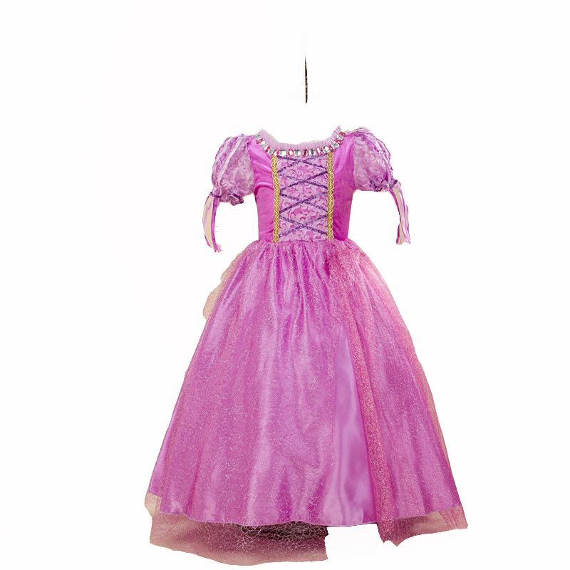 2023 Sophia Dress Dress Girls Dress Frozen 2 Princess Dress Girls Rapunzel
