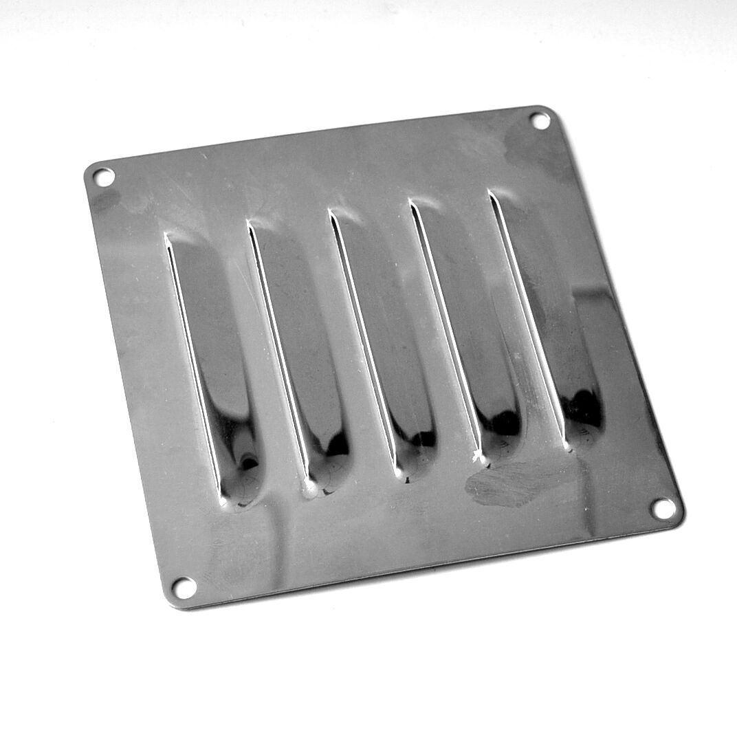 Aishuo 120*120 stainless steel ventilation panel Louver vent Marine yacht with hardware accessories
