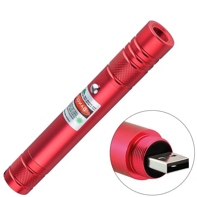 ハイパワー緑レーザーアルミ合金懐中電灯usb充電満天星コーチ販売ビルペン逗猫ペン卸売り|undefined