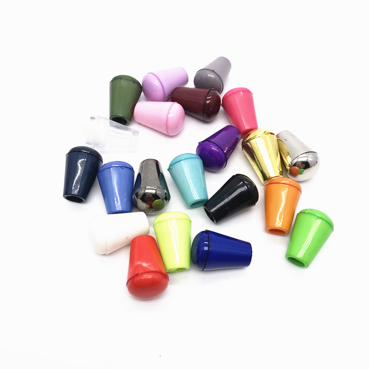 Buttons wholesale color plastic hanging bell hanging buckle rope buckle rope head drawstring head cap rope head pants rope head clothing accessories batch