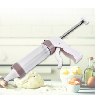Factory Direct manual cookie gun decorating squeezer cream gun decorating gun baking tool