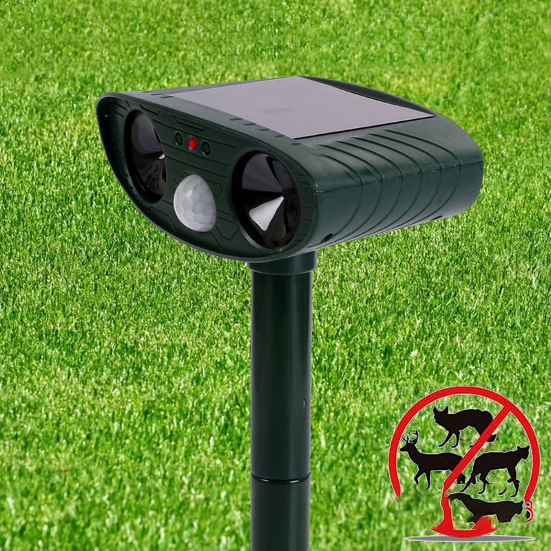 Outdoor solar animal drive, cat drive dog drive solar charging cat drive dog drive