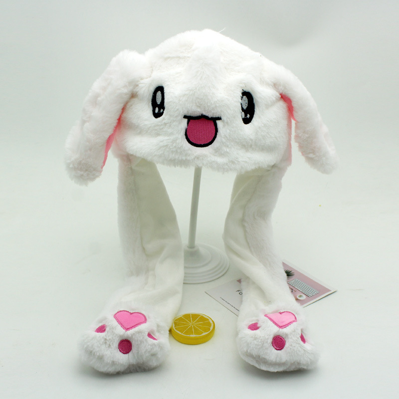 Shake the sound of the same hat female Net red can move the ears of the airbag cap all-match cute Pikachu warm cap tide