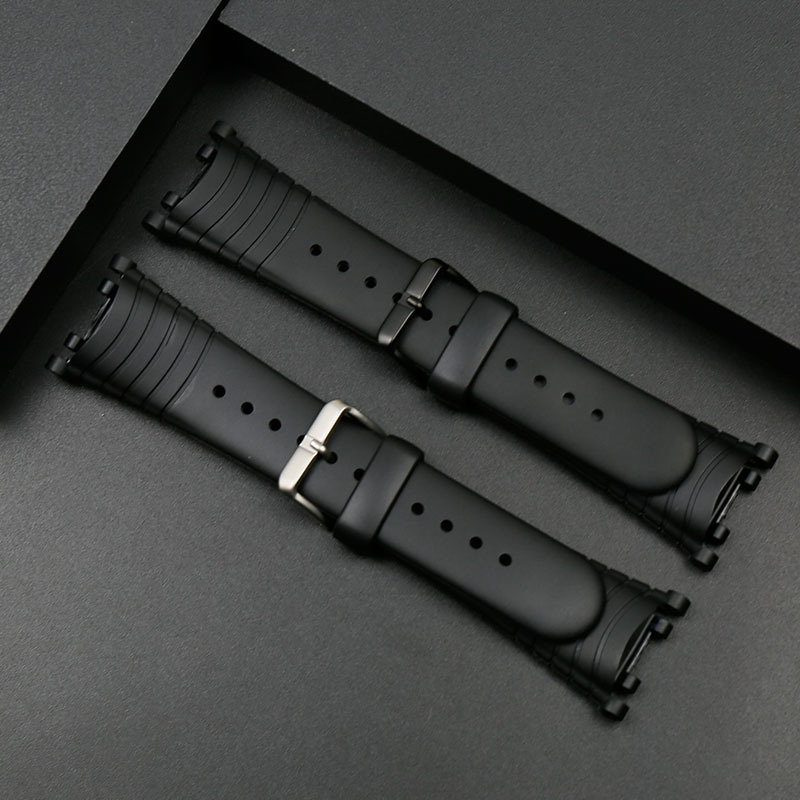 Watch Band for Men and Women Songtuo Songtuo SUUNTO VECTOR VECTOR Rubber Strap Watch Accessories Pin Buckle