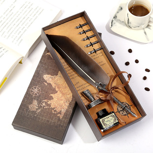 Retro European business Quill Harry Potter dip pen pen Teacher's Day graduation season birthday gift wholesale