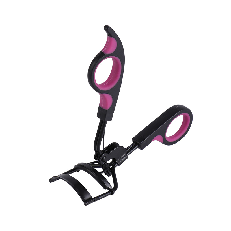 Factory stock A4 black swimming two-color handle wide-angle eyelash curler girls' eyelash beauty beauty makeup tools