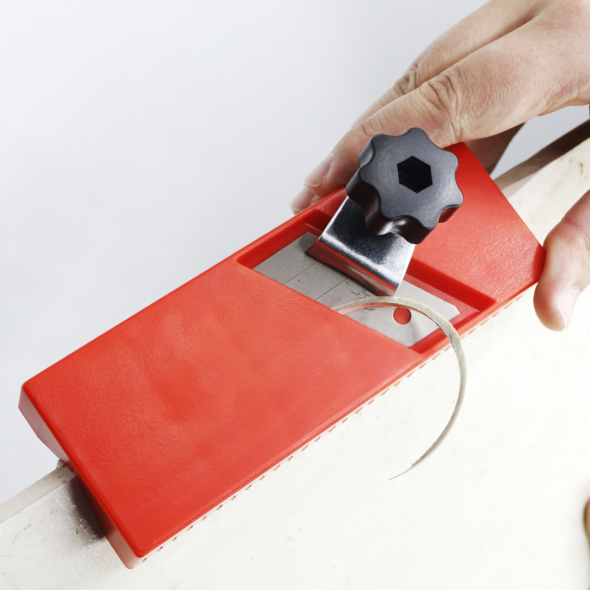 Woodworking Planer gypsum board Chamfering Planer 45 degree bevel Planer poly fiber sound-absorbing Board Manual Planer Carpenter tool