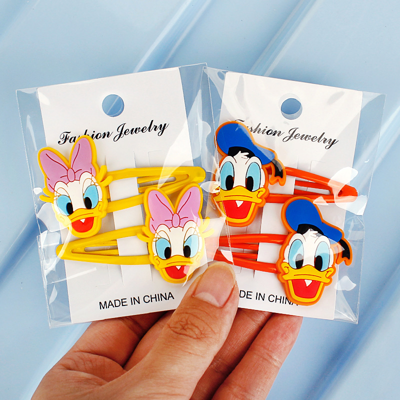Cute Cartoon ins Hairpin BB Clip Colorful Cyber Celebrity Side Hairpin Girl Children's Clip Headwear