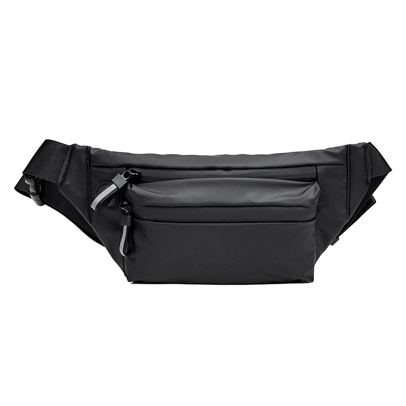 Fashion trendy waist bag neutral waterproof crossbody bag outdoor riding messenger bag men's chest bag multifunctional mobile phone bag