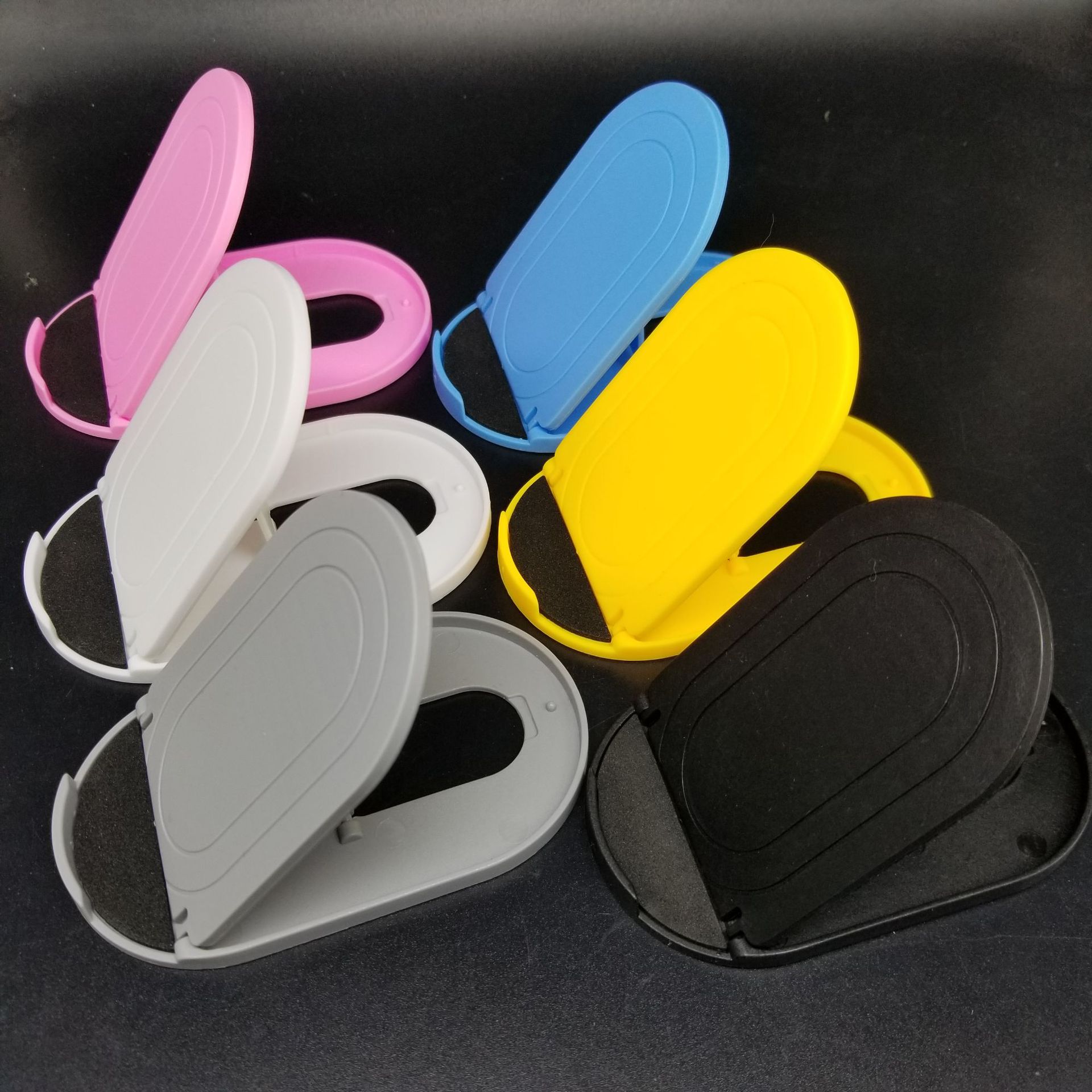 Annual Meeting Small Gift Mobile Phone Tablet Universal Bracket Oval Multi-Position Folding Mobile Phone Lazy Desktop Bracket