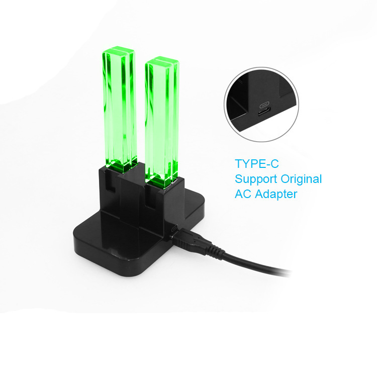 Switch small handle colorful four charge NS Joy-Con charger light column four base Charger game peripheral