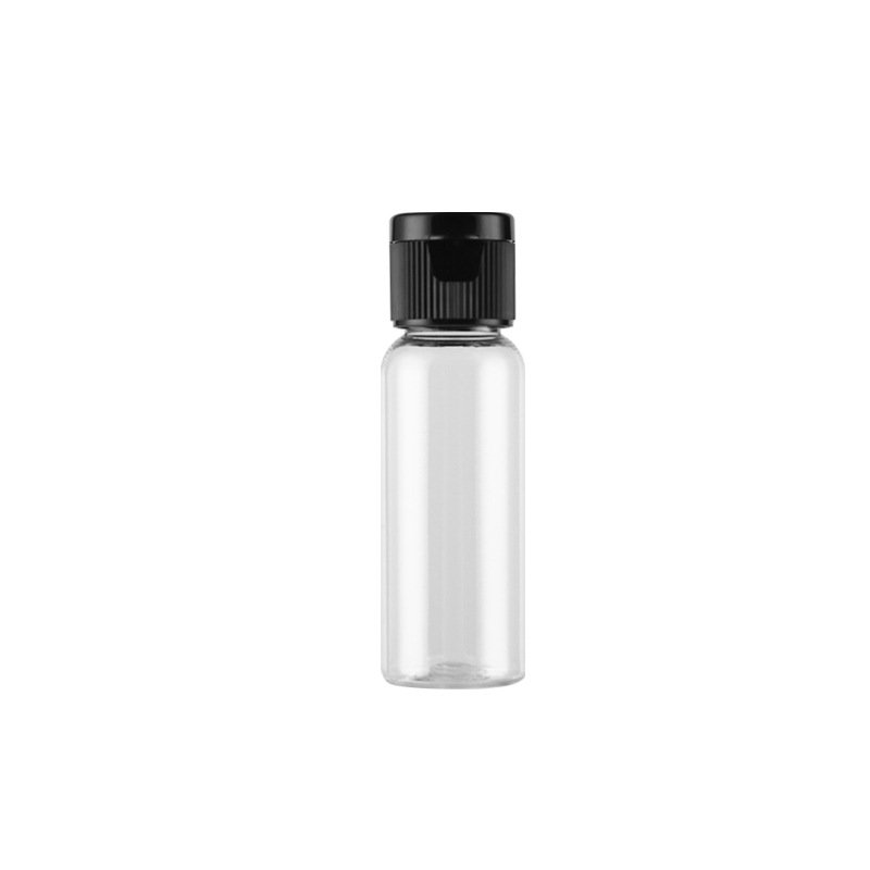 10 15 20 30 50ml PET flip cap bottle makeup transparent lotion bottle sub-packaging sample bottle makeup bottle
