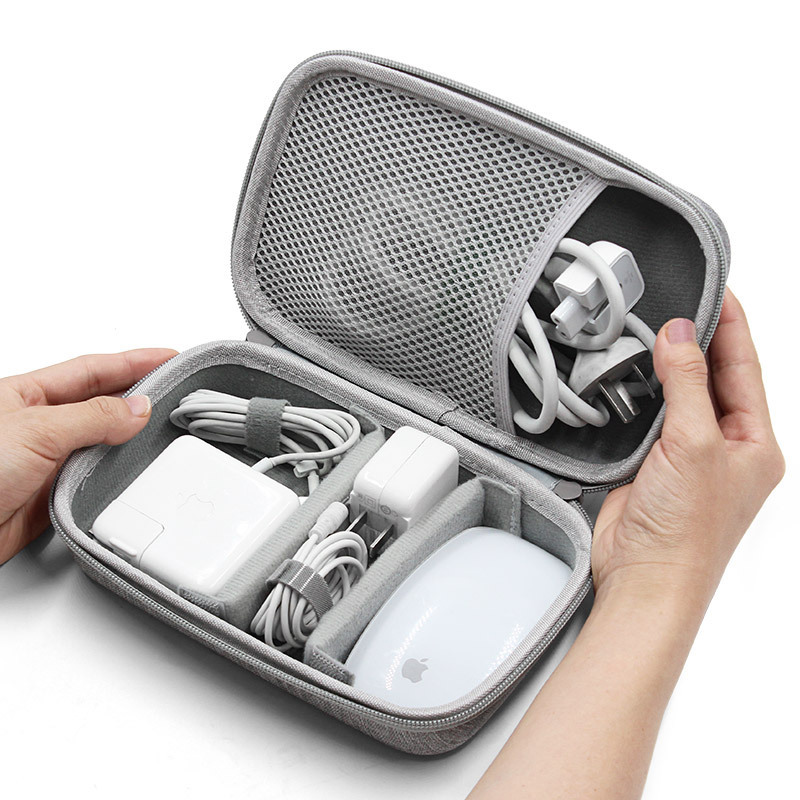 包納macbook air/proノートパソコン電源アダプタ収納バッグ整理袋ヘッドフォンデータ線|undefined