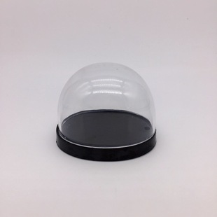 Transparent plastic clock cover dust cover glass Christmas clock cover micro landscape glass vase Valentine's Day gift