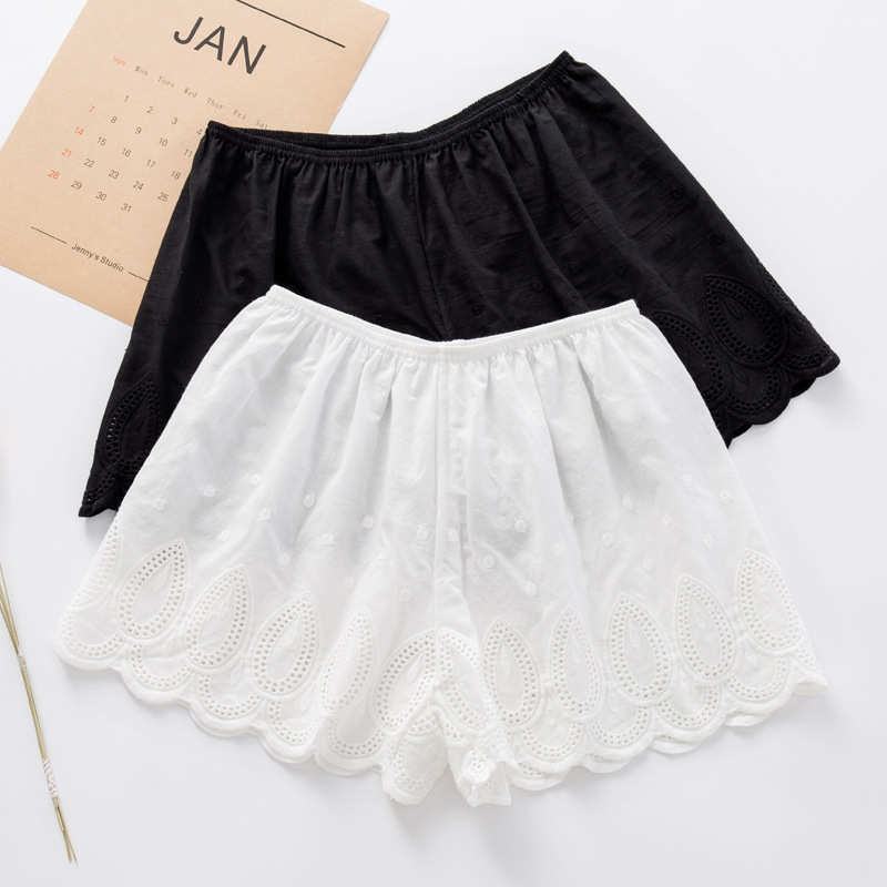 S200 safety pants summer outer wear bottoming shorts cotton hollow breathable women's loose plus size three pants