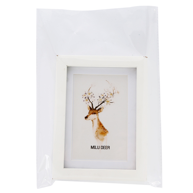 Factory spot opp flat pocket transparent plastic packaging bag jewelry baking fruits and vegetables flat pocket printing wholesale