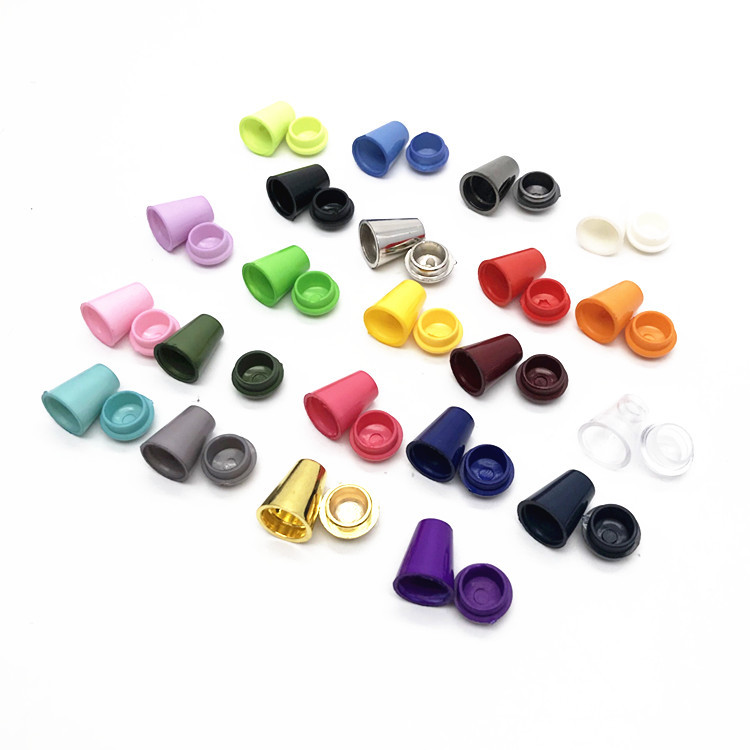 Buttons wholesale color plastic hanging bell hanging buckle rope buckle rope head drawstring head cap rope head pants rope head clothing accessories batch