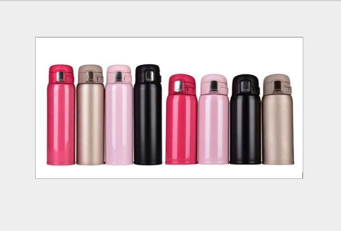 New Bounce Lid Casual Stainless Steel Thermos Cup Creative Gift Fashion Stainless Steel Casual Cup Bounce Cup
