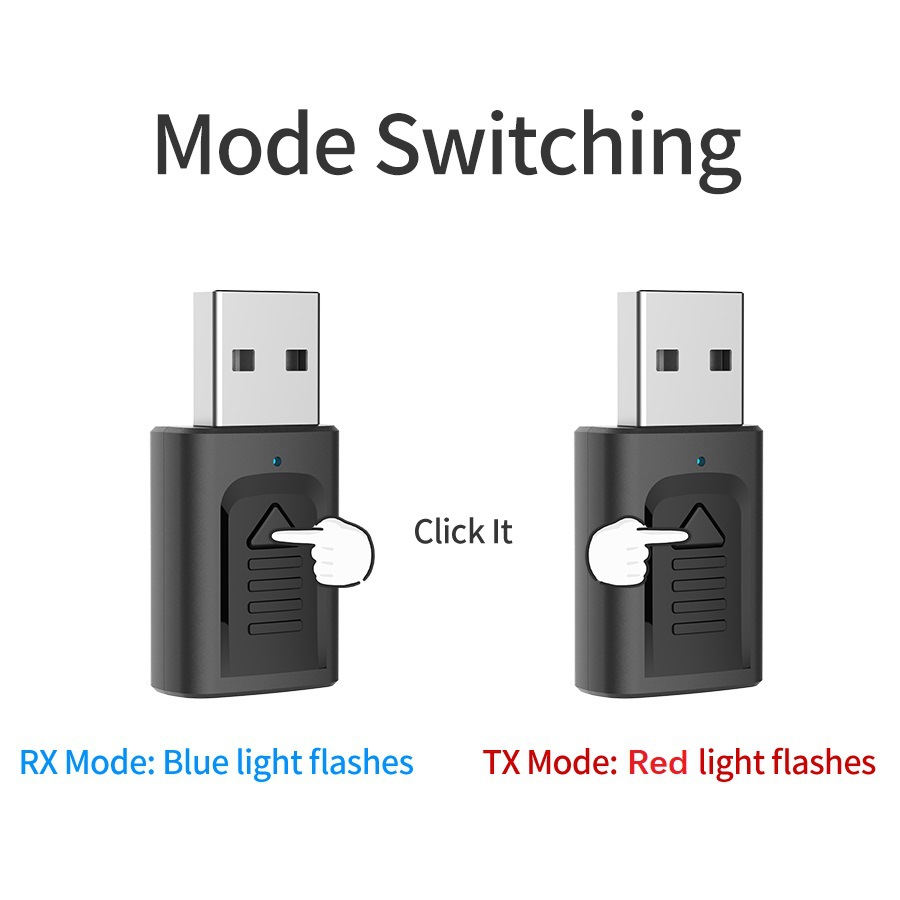 New four-in-one USB Bluetooth transmitter Bluetooth receiver 5.3 Computer TV audio transmitter Amazon