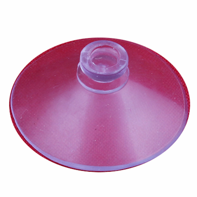 Factory wholesale 2cm -8cm specifications PVC transparent glass perforated suction cup mushroom head home seamless suction cup