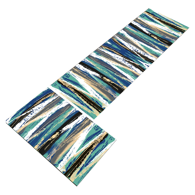 (Factory Goods) Kitchen Floor Mat Bathroom Door Mat Bedroom Bedside Blanket Balcony Carpet Machine Washable Customizable