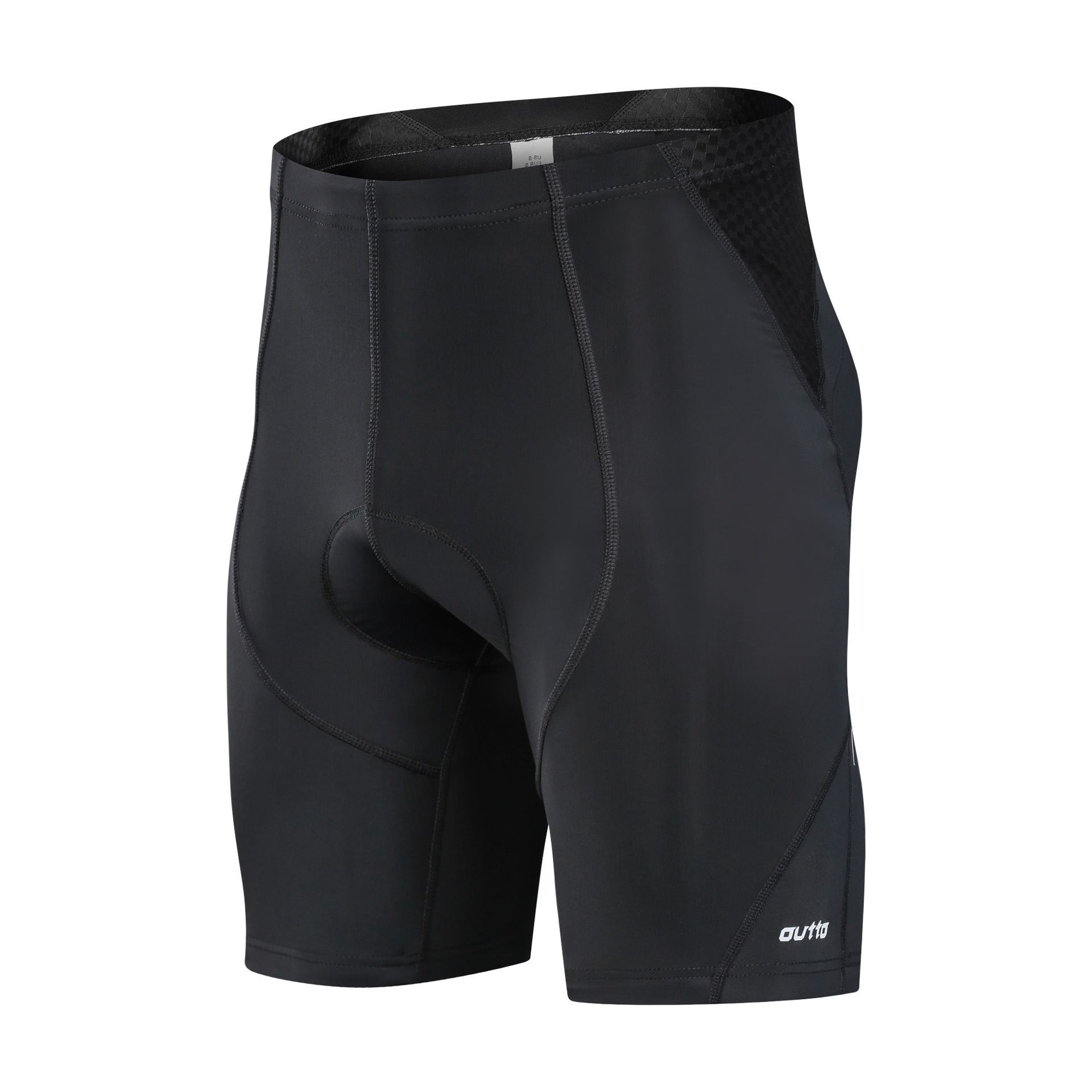 Cross-border Men's Tight Summer Quick-drying Moisture-wicking Thickened Silicone Pants Bike Shorts Men's #5190