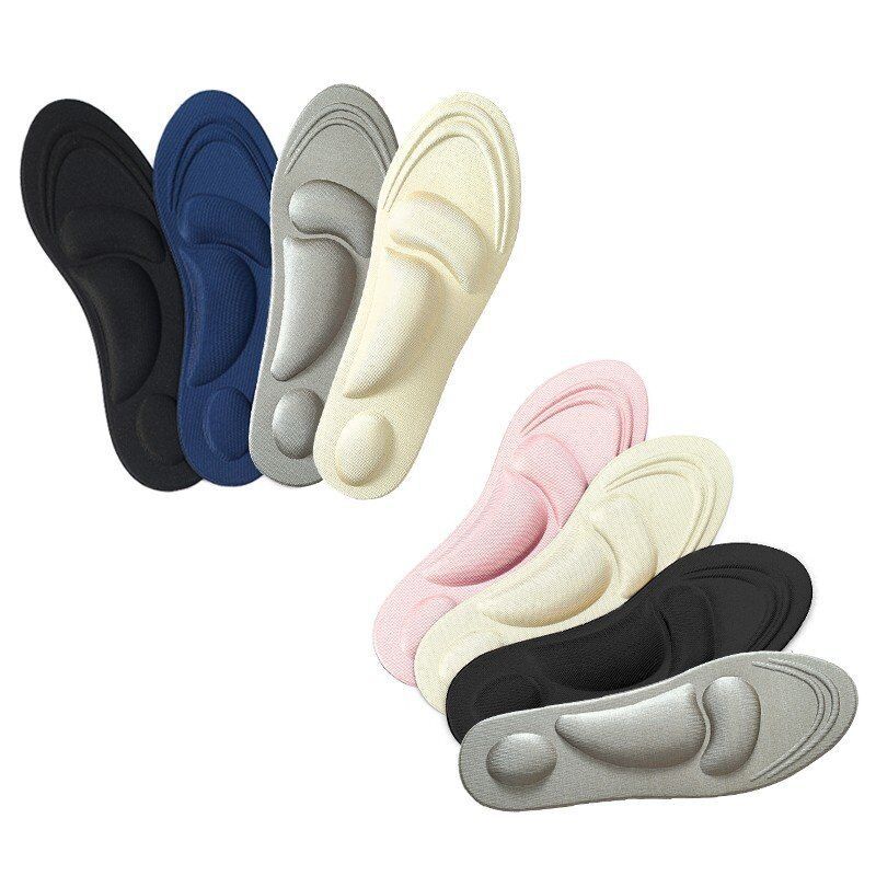 4D sponge three-dimensional arch massage decompression exercise comfortable insole Taobao explosions can cut sponge insole-poor