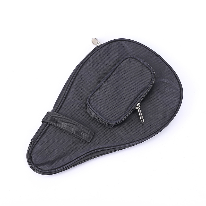 New Contrasting Color Table Tennis Racket Bag Storage Bag Table Tennis Racket Set Gourd-shaped Table Tennis Racket Bag Factory