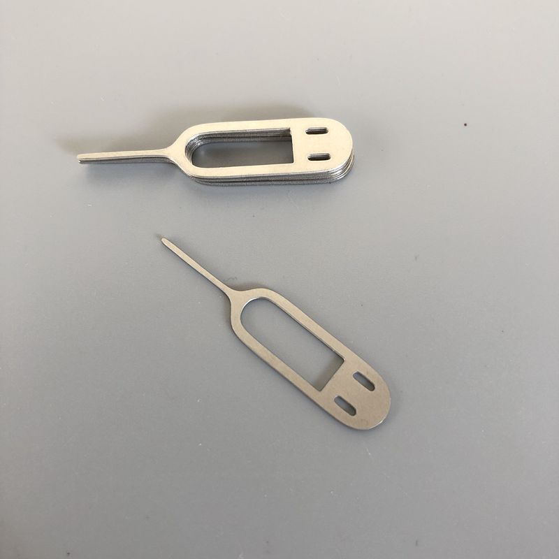 304 stainless steel card taking needle 12mm needle long smiley face card taking needle lengthened needle card taking device