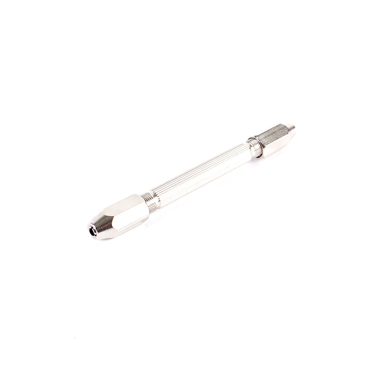 Factory supply hexagonal double-headed hand twist drill engraving drill clip precision hand drill double-headed watch maintenance tool