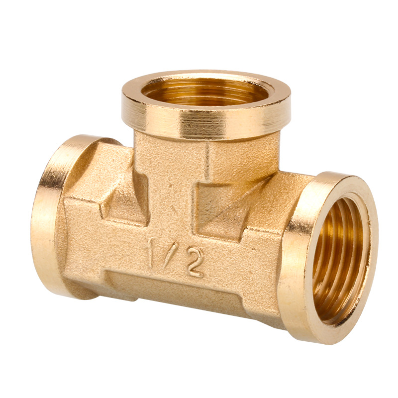 4-TAP joint inner and outer wire joint inner wire direct to wire 6 points to 4 points copper reducing four-point water pipe plumbing fittings