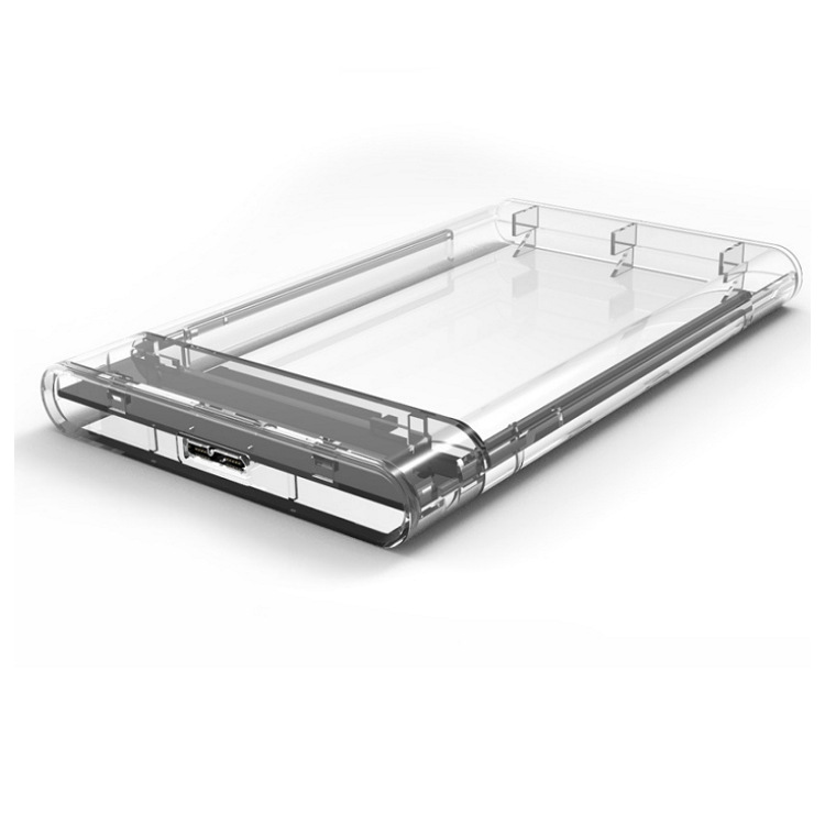 Transparent SSD solid state mechanical 2.5 inch notebook SATA serial USB 3.0 high speed mobile hard disk box