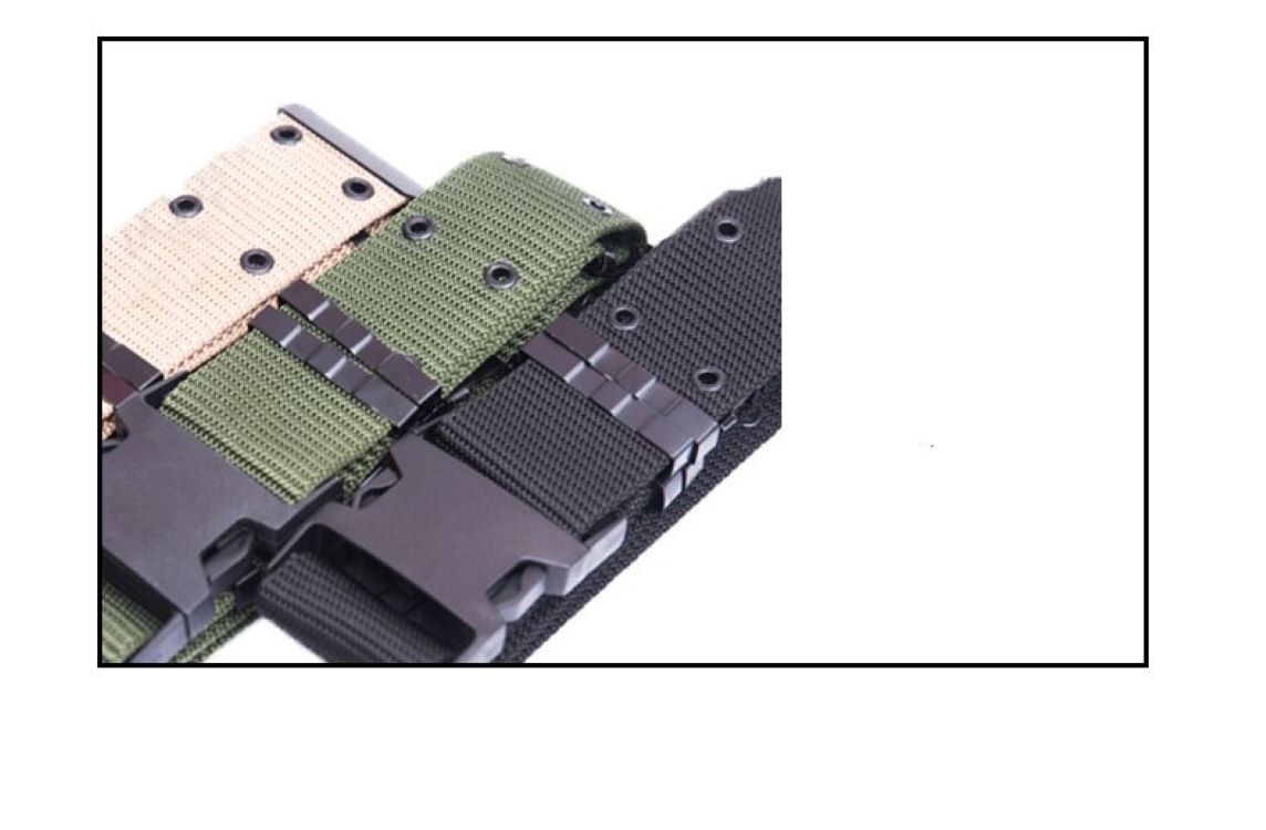 Fabrik direkt im Freien Ausrüstung Sicherheitstaktik S Außengürtel hochwertige Bergsteigen gewebte Leinwand Gürtel Großhandel_voghion.com