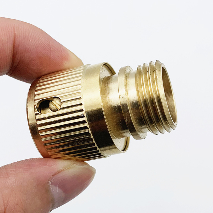 4 points external tooth water connection all copper external tooth quick connection 1/2 External thread water connection quick connection