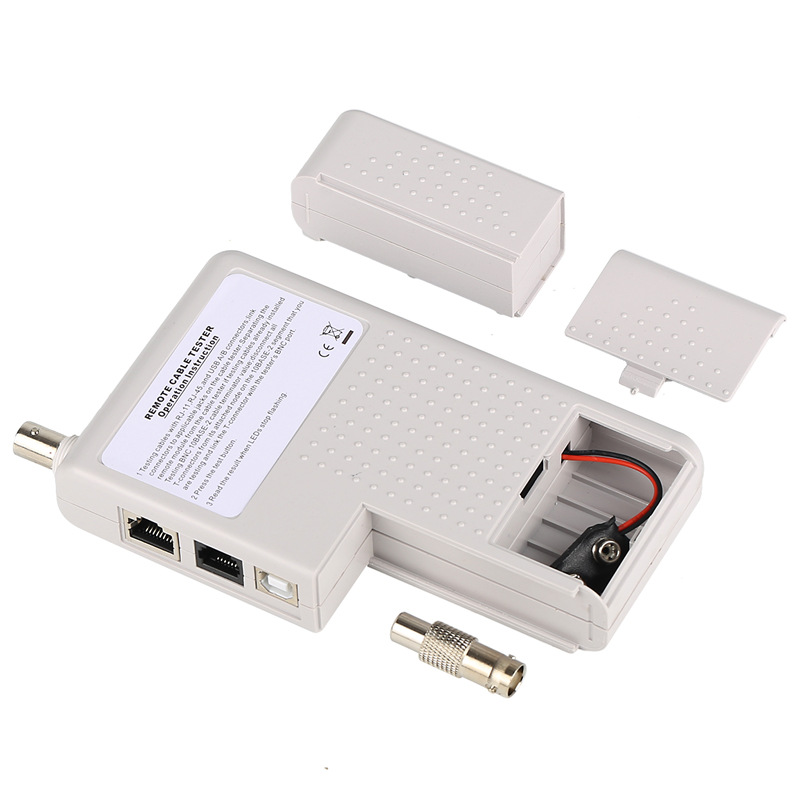 Multi-function tester four-in-one cable tester telephone line network cable BNC coaxial cable USB Cable tester