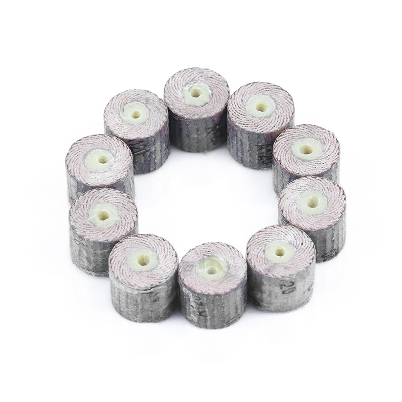 Live handle Louver grinding head sandpaper gauze grinding head polishing impeller impeller 10 A Rod woodworking grinding paper