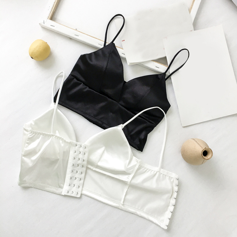 Sexy Sedin Eight-breasted Buckle Wrapped Chest Small Vest Women's Bottoming Underwear Anti-light Beautiful Back Sling Internet Popular Explosions