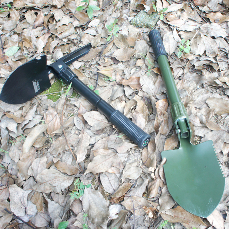 Sappers Shovel Special Forces Small Military Shovel Outdoor Multifunctional Folding Soldiers Shovel Car Camping Fishing Spade Pick