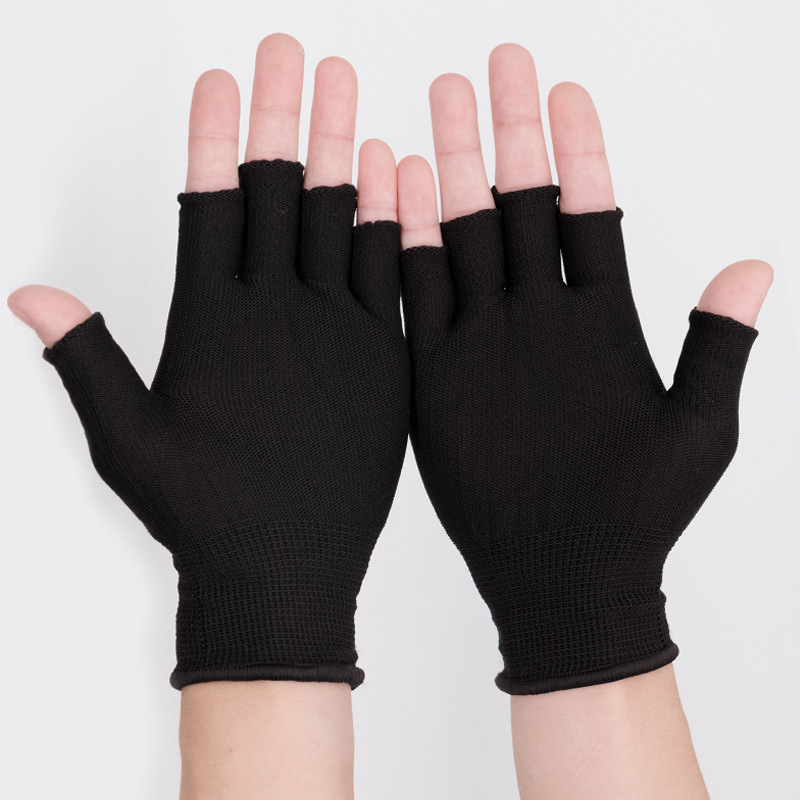 Guanti da lavoro da donna, resistenti all'usura, traspiranti, stretti, elastici, sottili, da uomo, in nylon, antistatici, industriali_voghion.com